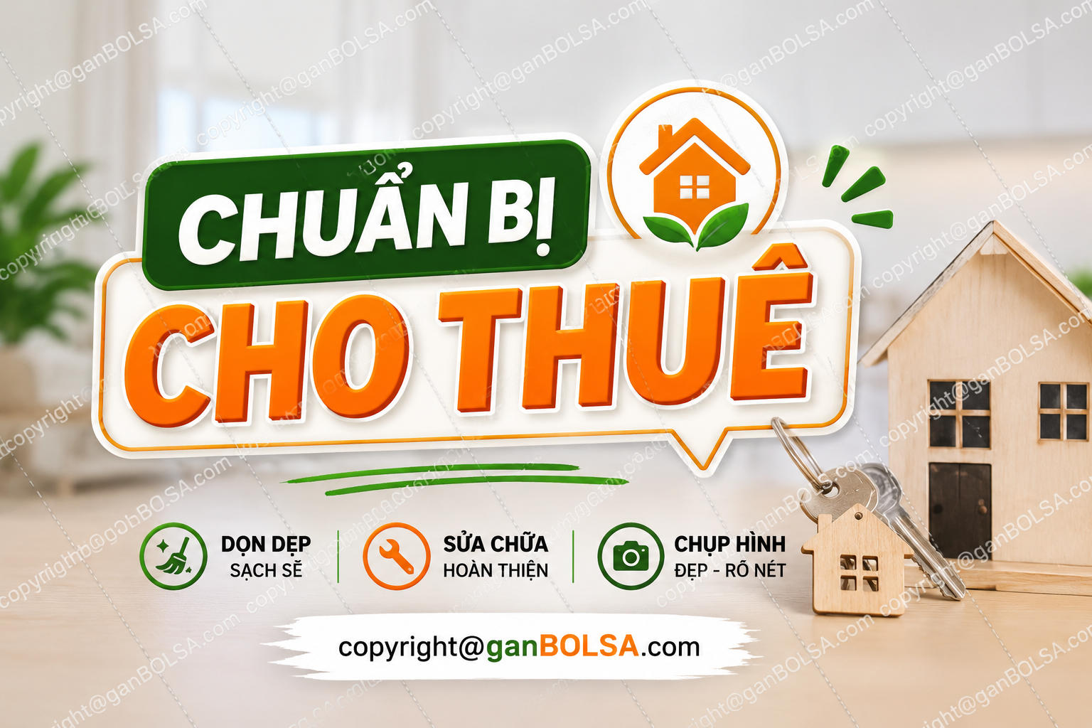 Chuẩn bị cho thuê
